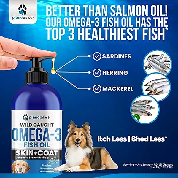 Salud y Equipamiento Médico - Aceite De Pescado Omega 3 Para Perros 3