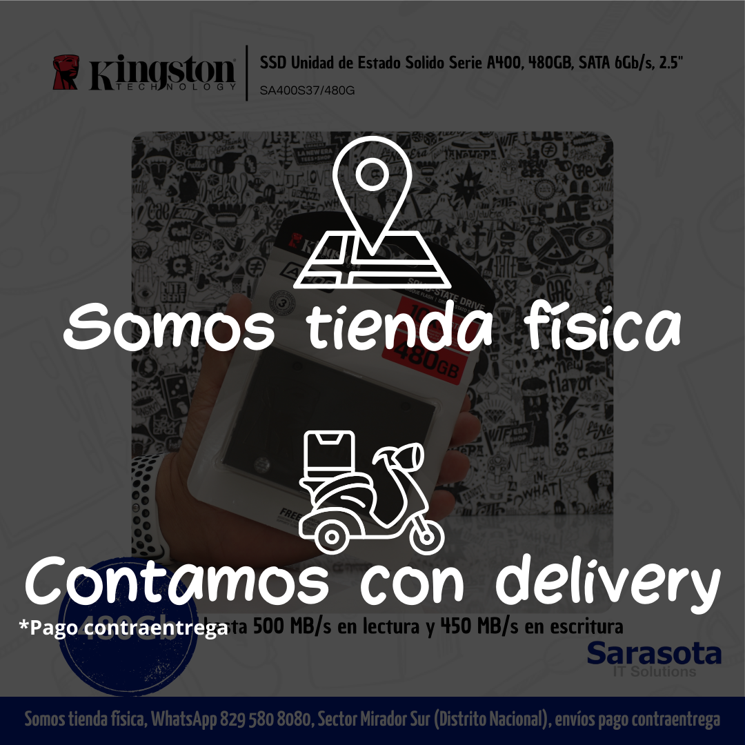 accesorios para electronica - Kingston SSD de 480Gb Serie A400 2
