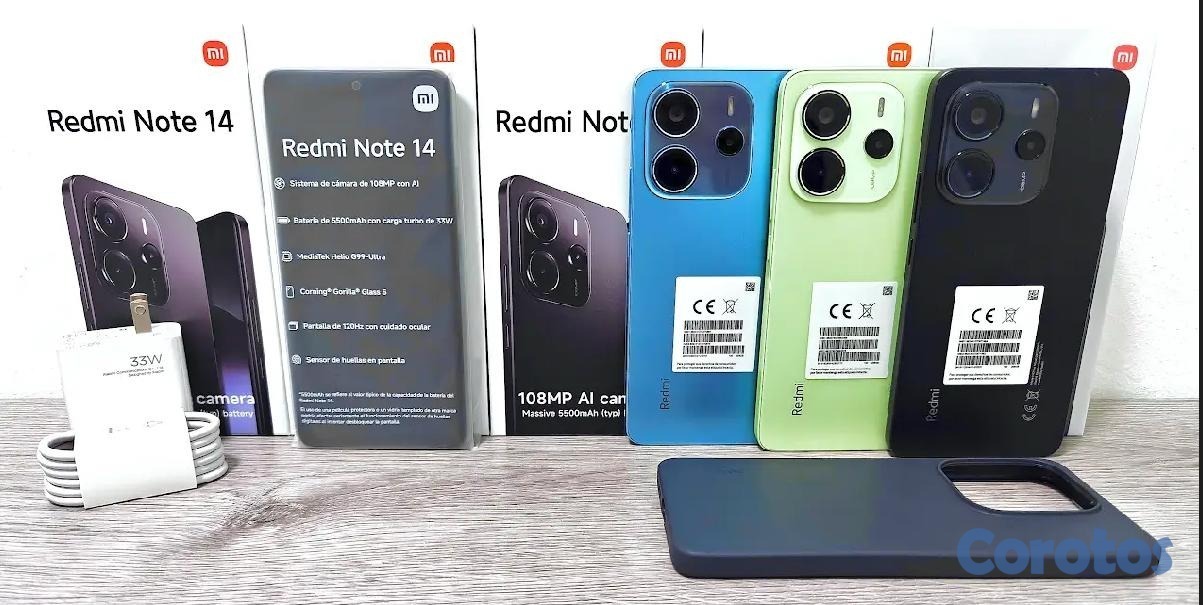 celulares y tabletas - Xiaomi Redmi Note 14 (Financiamiento Disponible)