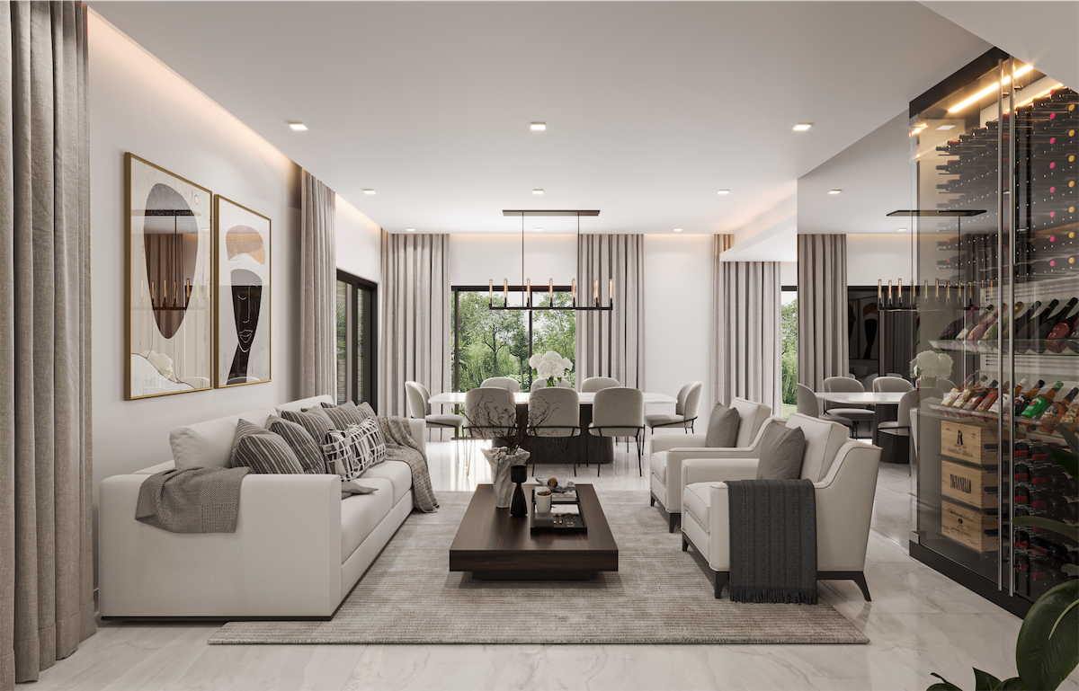 casas vacacionales y villas - Venta de villas Luxury en Juan dolio frente al campo de golf y menbresia 437mts 7