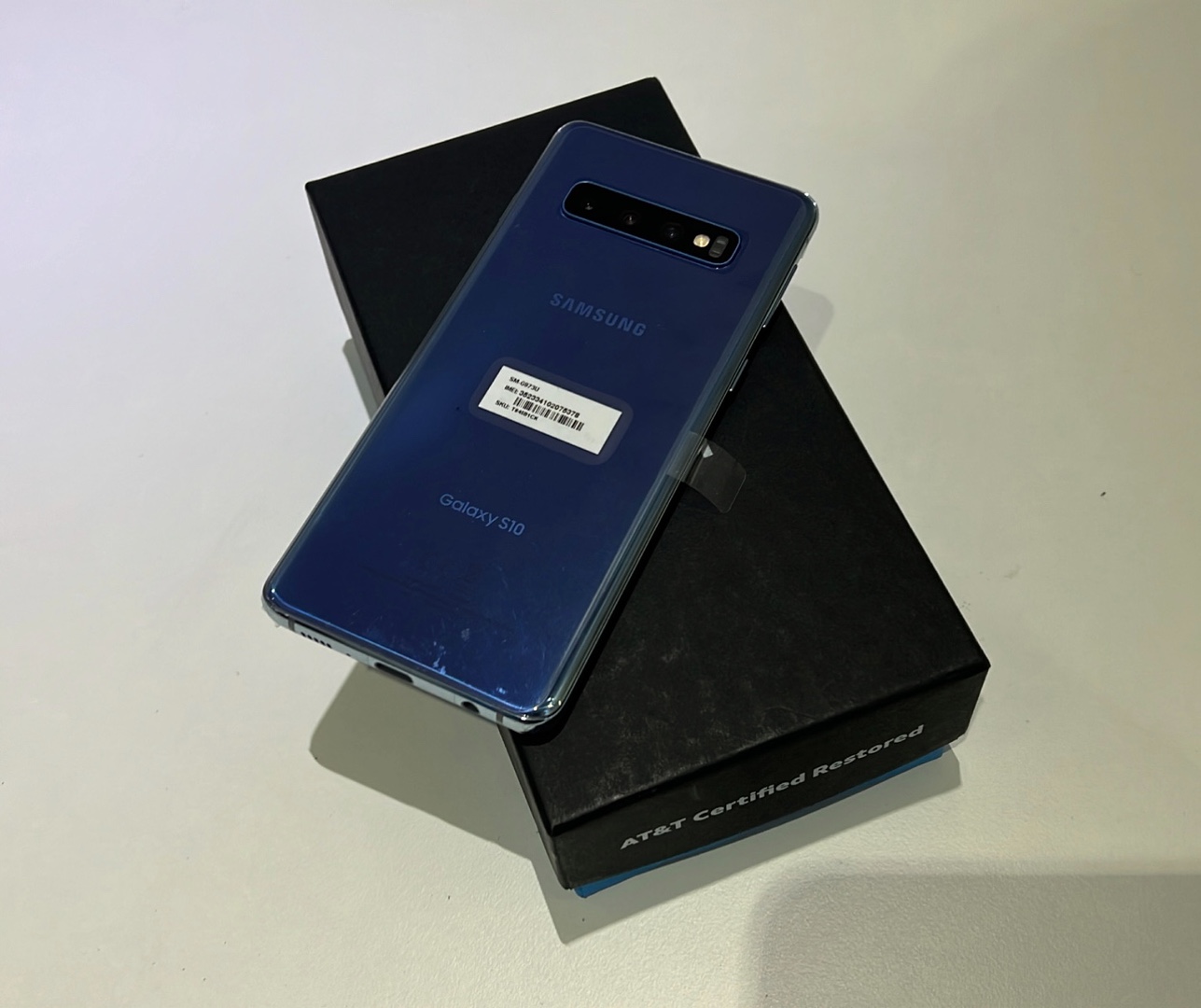 celulares y tabletas - Vendo Samsung Galaxy S10 128GB Azul Nuevo, Desbloqueado, Garantía, $ 19,995 NEG