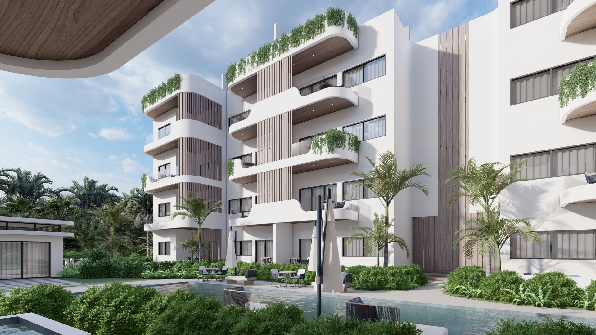 apartamentos - Vista Cana, US$117,000
Complejo armonico y exclusivo de solo 40 apartamentos.