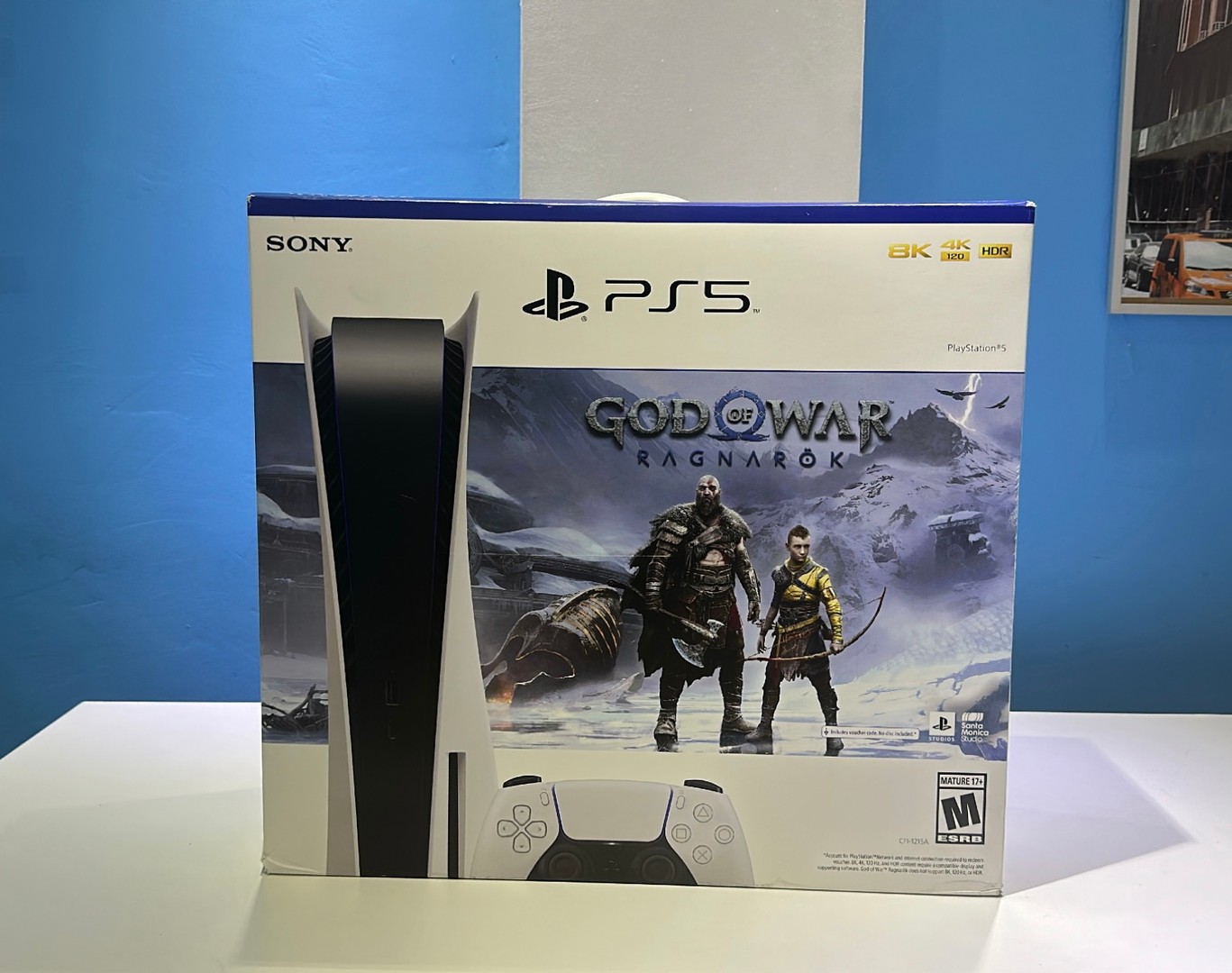 consolas y videojuegos - Vendo Consola Playstation 5 825GB Version CD God of War Sellados, $ 40,500 NEG 0