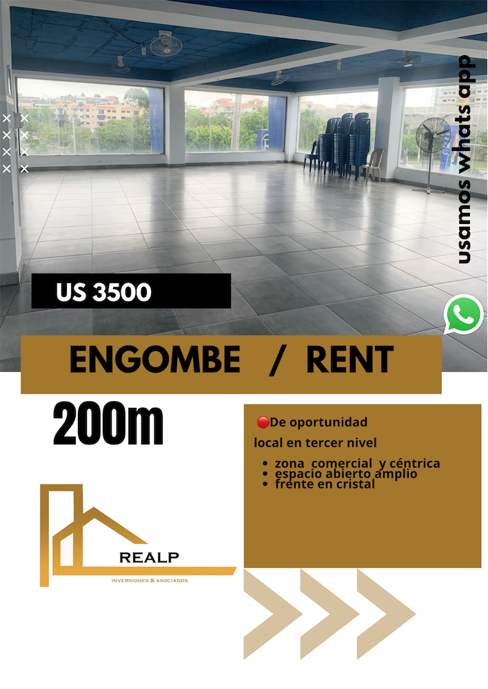 oficinas y locales comerciales - Locla espacio abierto 200m