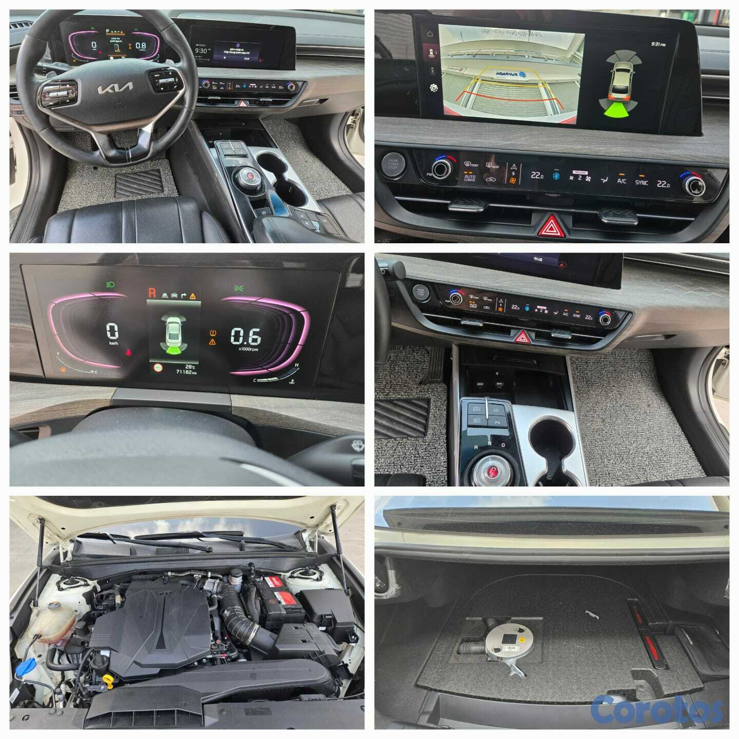 carros - KIA K8 2022 BLANCO 10