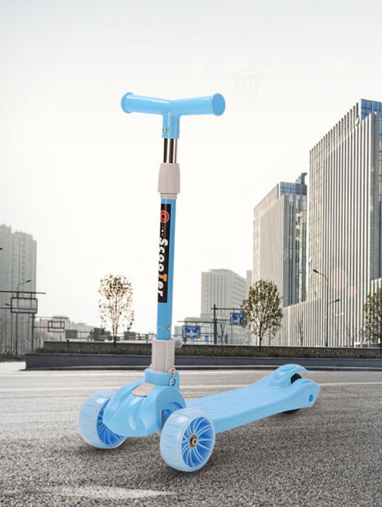 juguetes - Mini Scooter para niños de 3 ruedas monopatin patineta 2