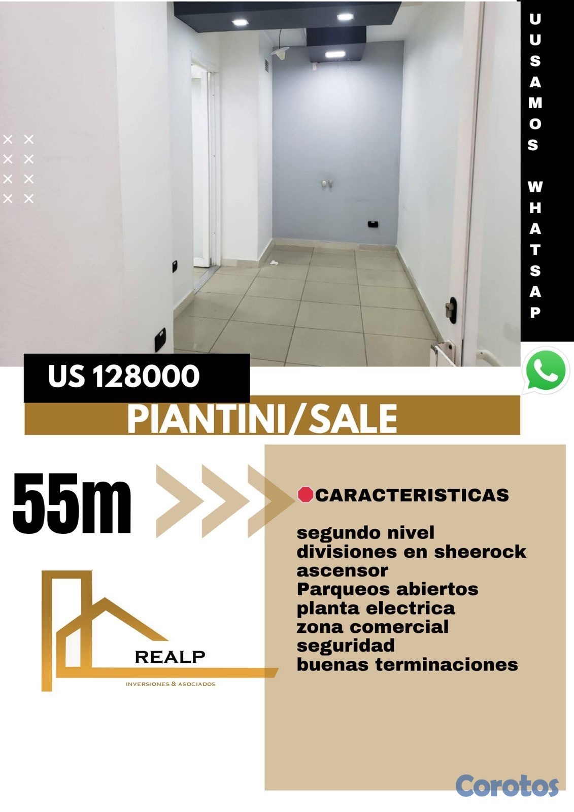 oficinas y locales comerciales - Local comercial en segundo nivel  1