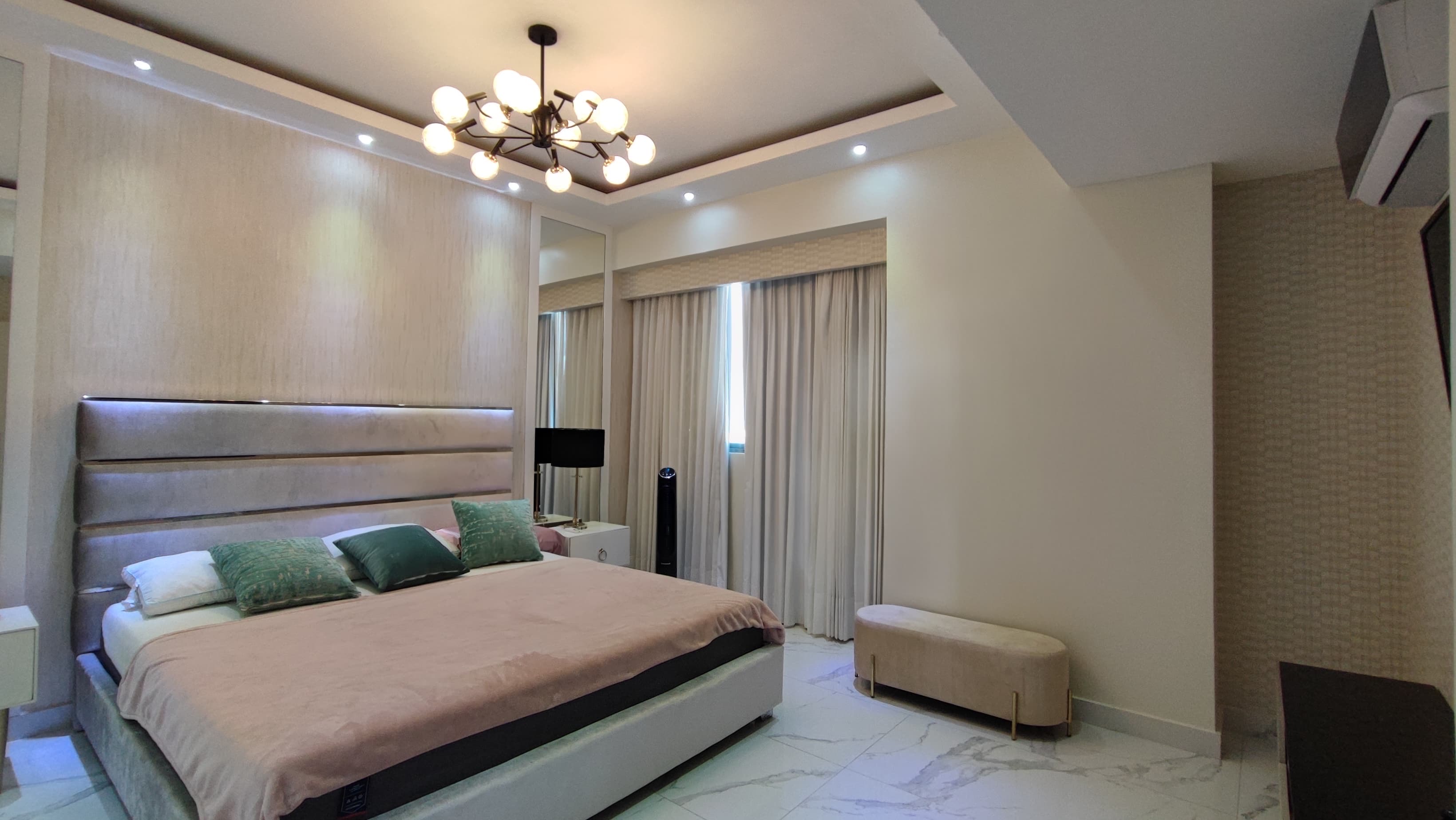 apartamentos - venta de penthouse amueblado con jacuzzi en Alma Rosa 1 Santo Domingo  3