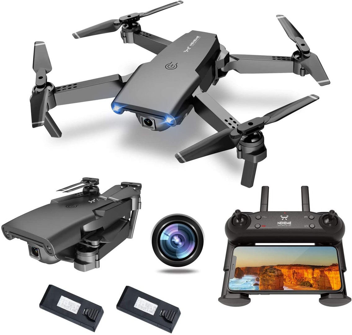 hobby y coleccion - Drone DNEHEME  NH525 cámara HD 720P,  cuadricóptero RC  plegable