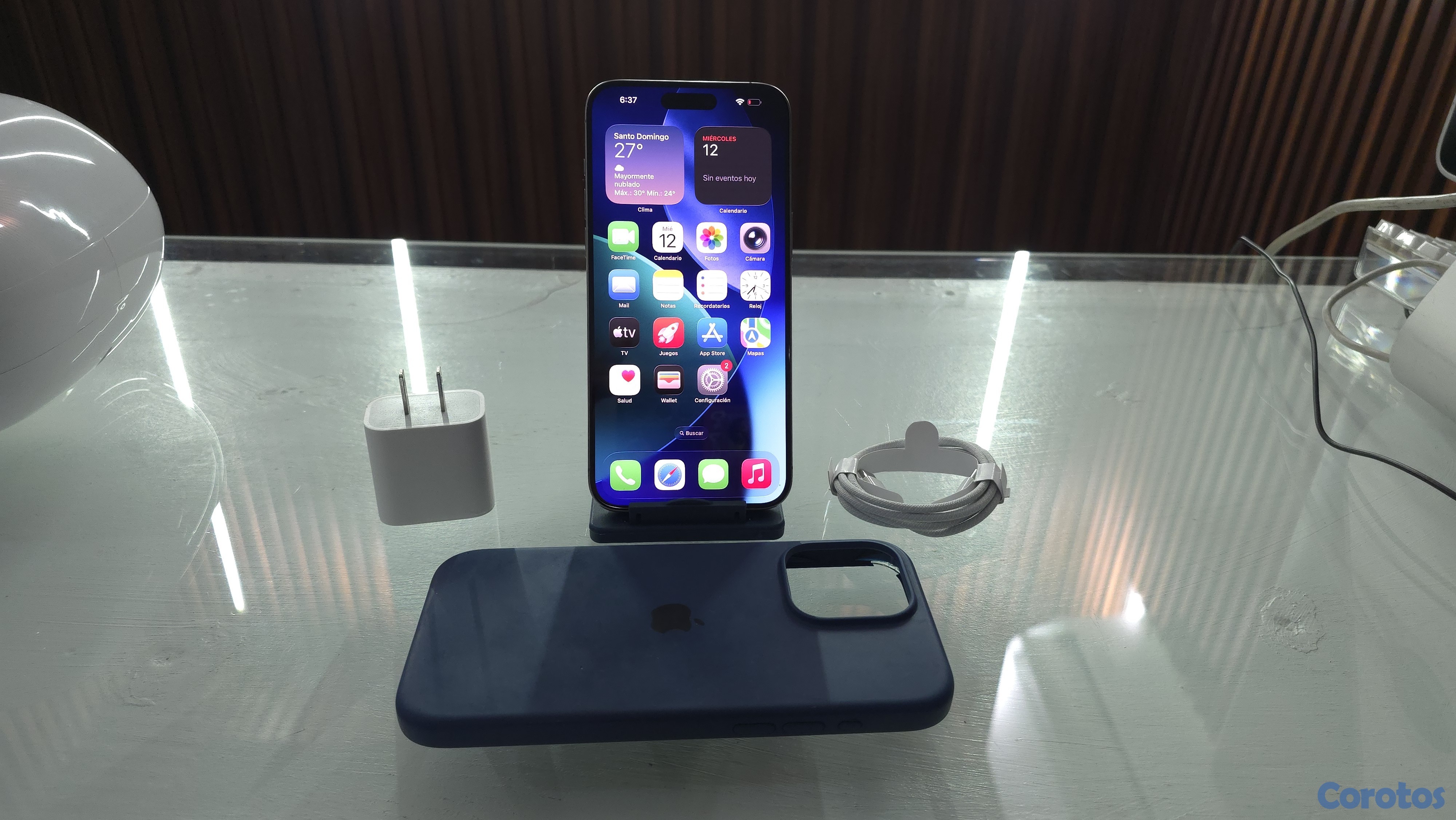 celulares y tabletas - iPhone 15 Pro Max 256GB Natural desbloqueado Clean 1