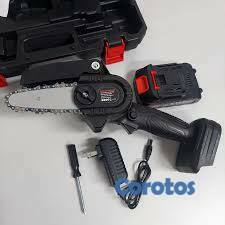 herramientas, jardines y exterior - Motosierra Eléctrica Recargable - Comodidad y Pote 2