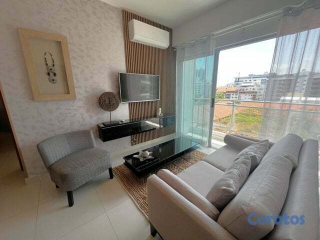 apartamentos - Apartamento amueblado en alquiler, Piantini. 7