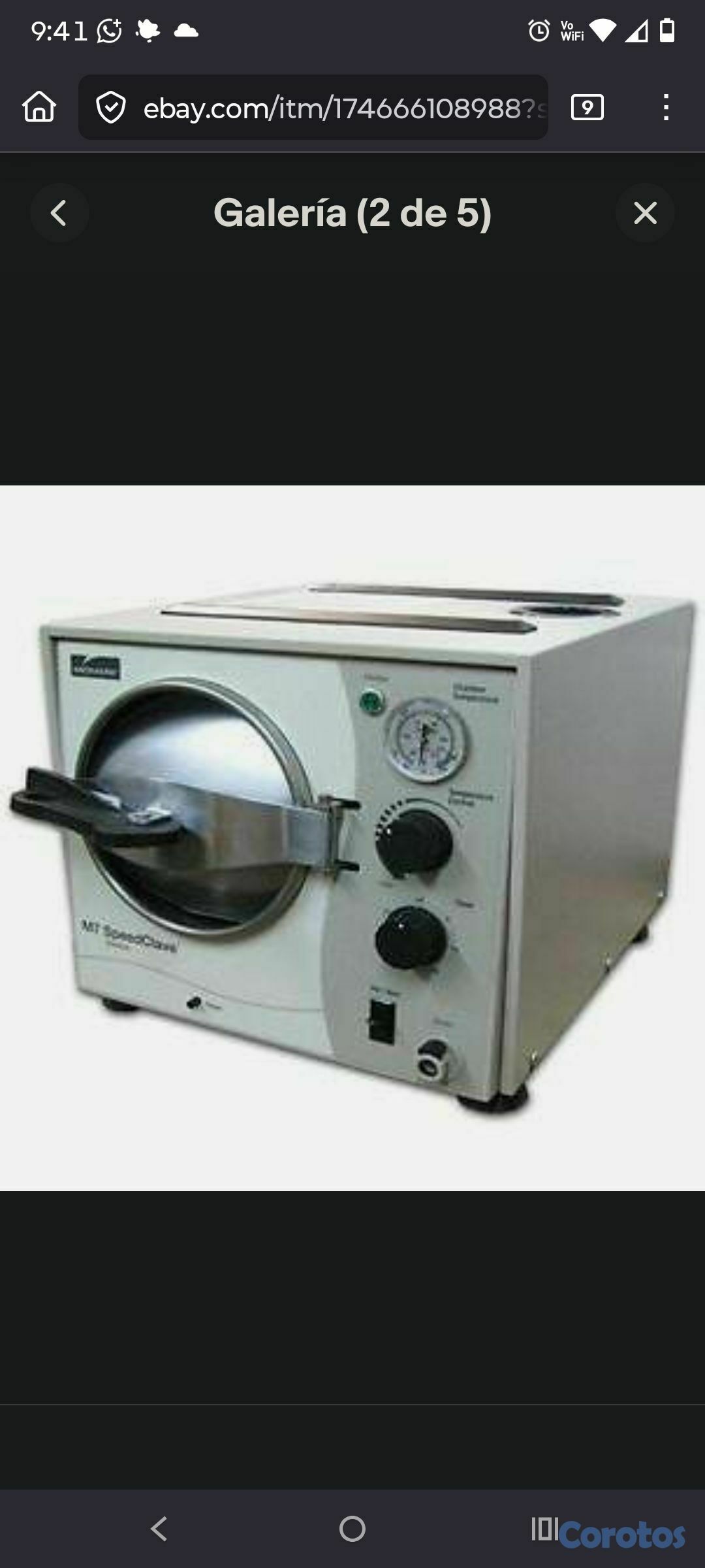 equipos profesionales - Autoclave Ritter Midmark M7 Esterilizador de Vapor 2