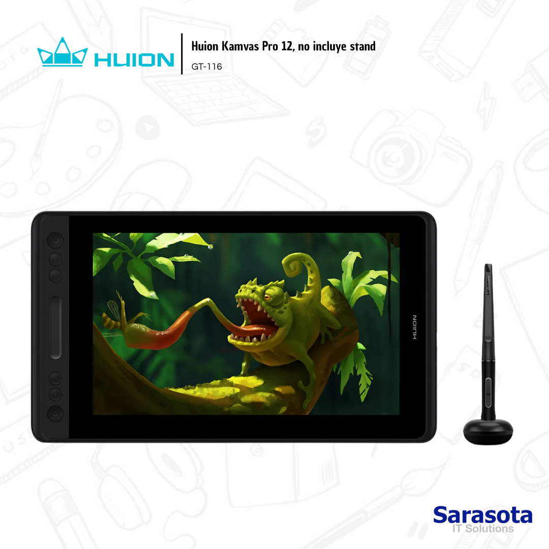 accesorios para electronica - Huion Kamvas Pro 12 Pen Display GT-116, sin stand 0