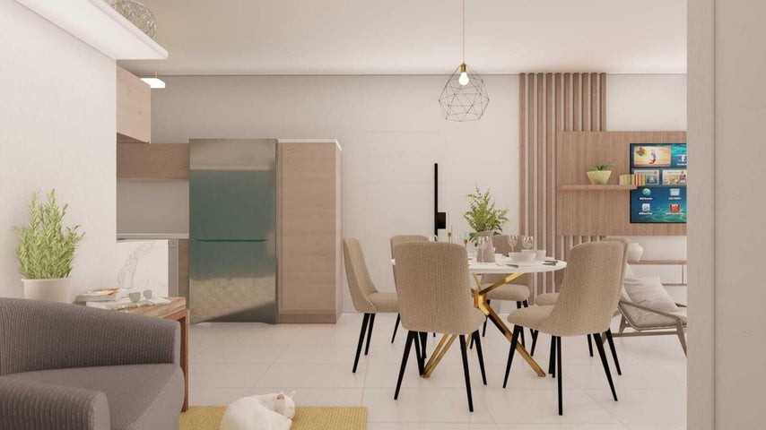 apartamentos - Proyecto en venta Punta Cana #24-1471 un dormitorio, balcón, piscina.
 0