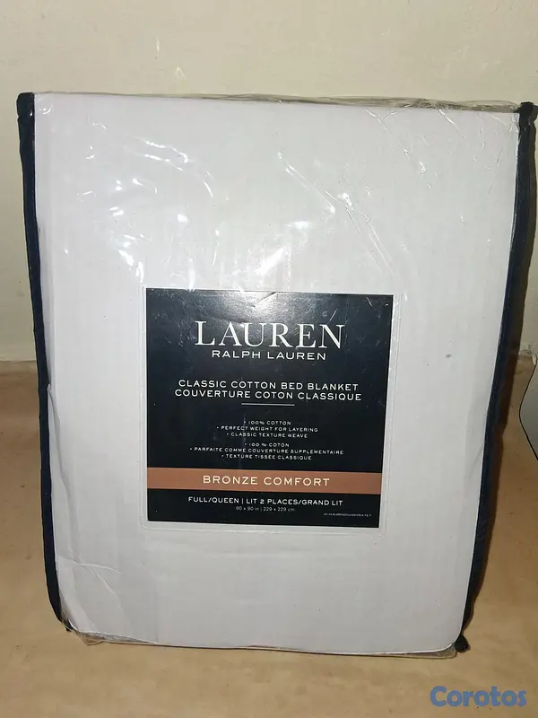 decoración y accesorios - Ralph Lauren Manta Cobertor Full Queen 90 x 90  3