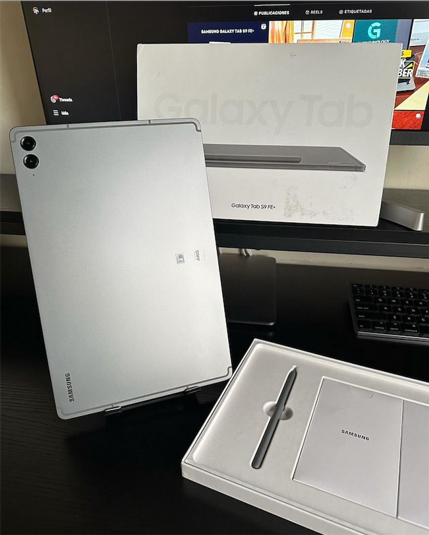 celulares y tabletas - Samsung Galaxy Tab S9 FE+ Plus 12.4” 128GB Ram 8GB Nuevas 