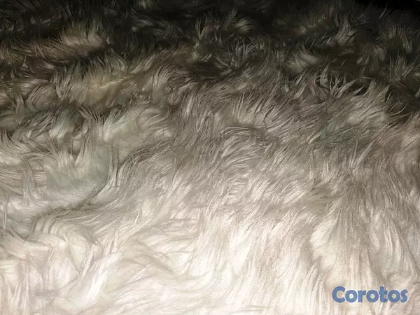 decoración y accesorios - ¡Suavidad de Lujo! Alfombra Puff Blanco Perla (5x3 4