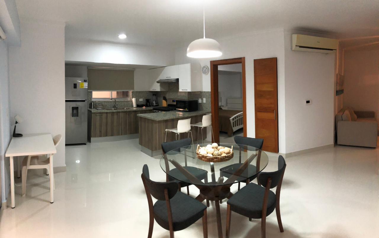 apartamentos - Alquilo Lujoso Apartamento 1hab Amueblado en Bella Vista