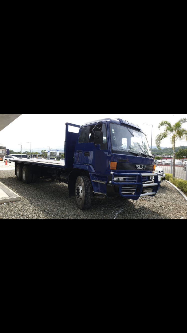 camiones y vehiculos pesados - Camión isuzu plataforma Ańo 93