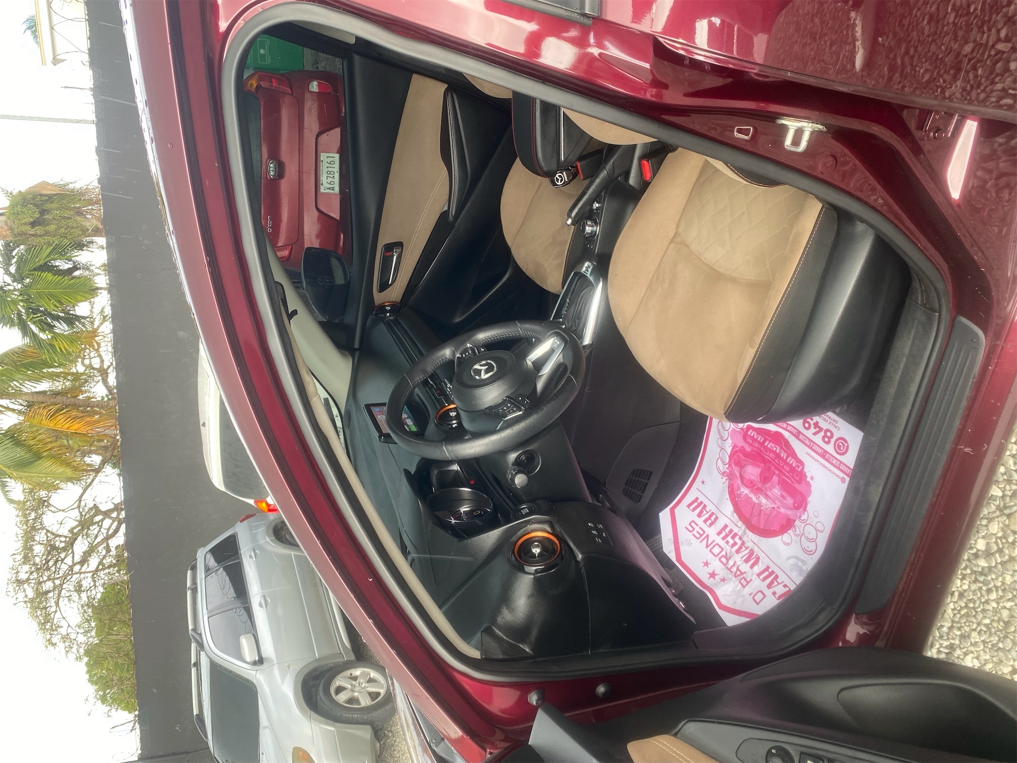 carros - Mazda demio 2018 rojo Gasolina full 8