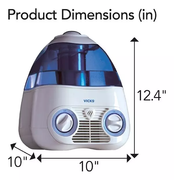 Salud y Equipamiento Médico - Humidificador De Vick V3700 Noche Estrellada Envio Gratis 5