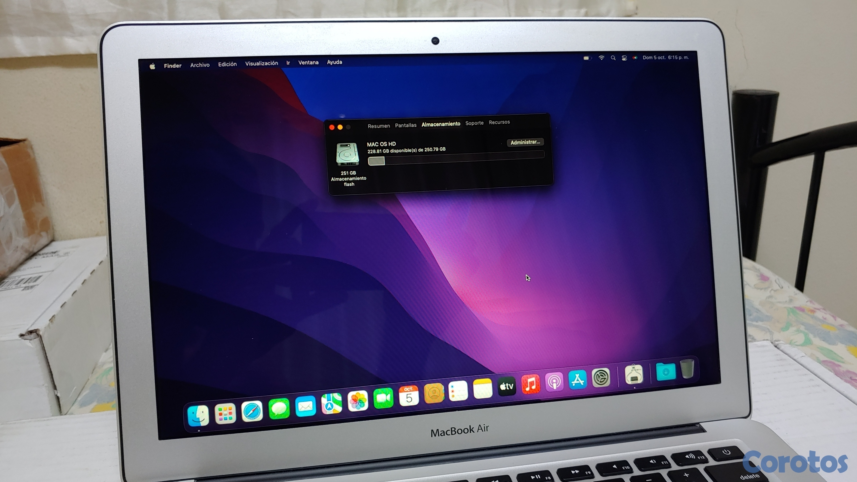 computadoras y laptops - Macbook Air 2017 --- 13'' Pulgadas 7