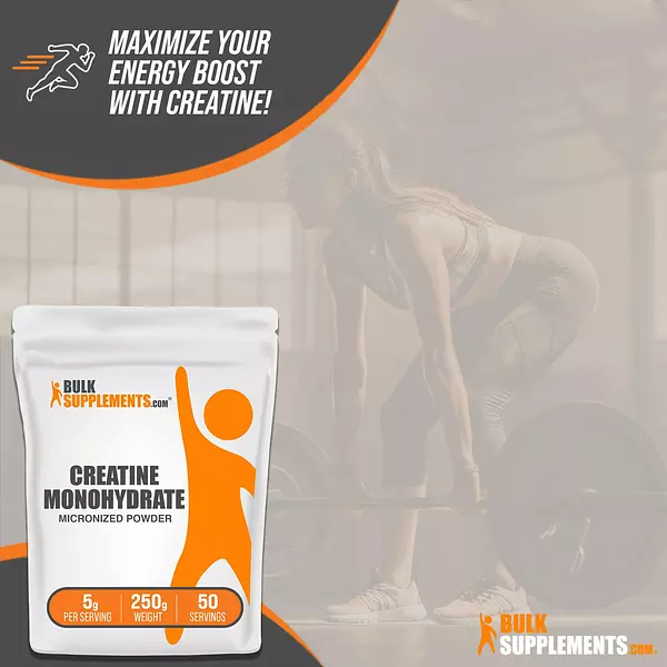 Salud y Equipamiento Médico - Creatina Monohidratada En Polvo 250gr 50 Servicios 5