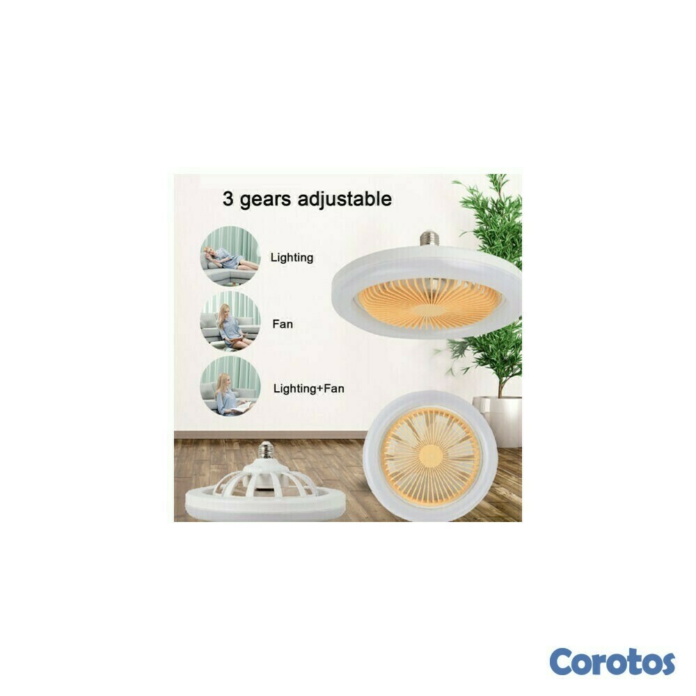 decoración y accesorios - LAMPARA ABANICO CON CONTROL JQ-1128 4