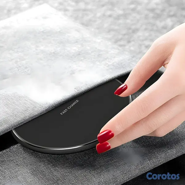 accesorios para electronica - ⚡ Cargador Inalámbrico Fast Charger Qi Carga Rápid 6