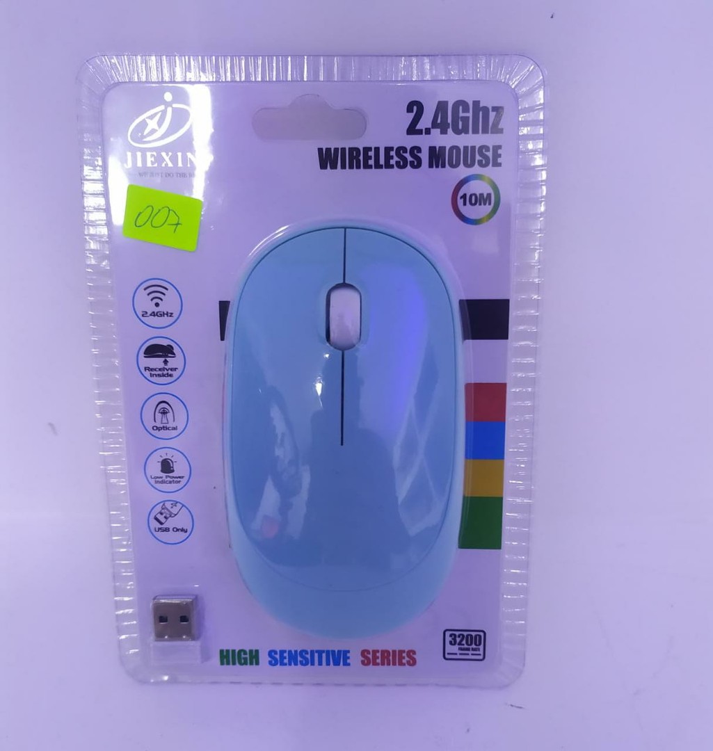 accesorios para electronica - MOUSE JIEXIN HIGH SENSITIVE SERIESN 2.4GHZ