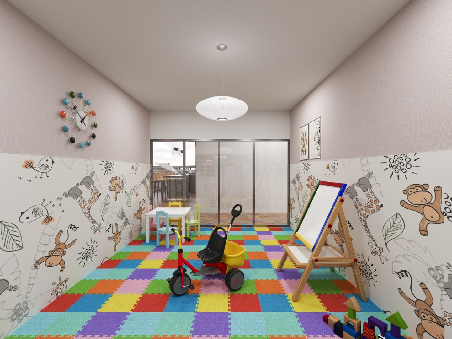 apartamentos - Los Cacicazgos, Moderno Proyecto de 1 a 3 Habitaciones 7