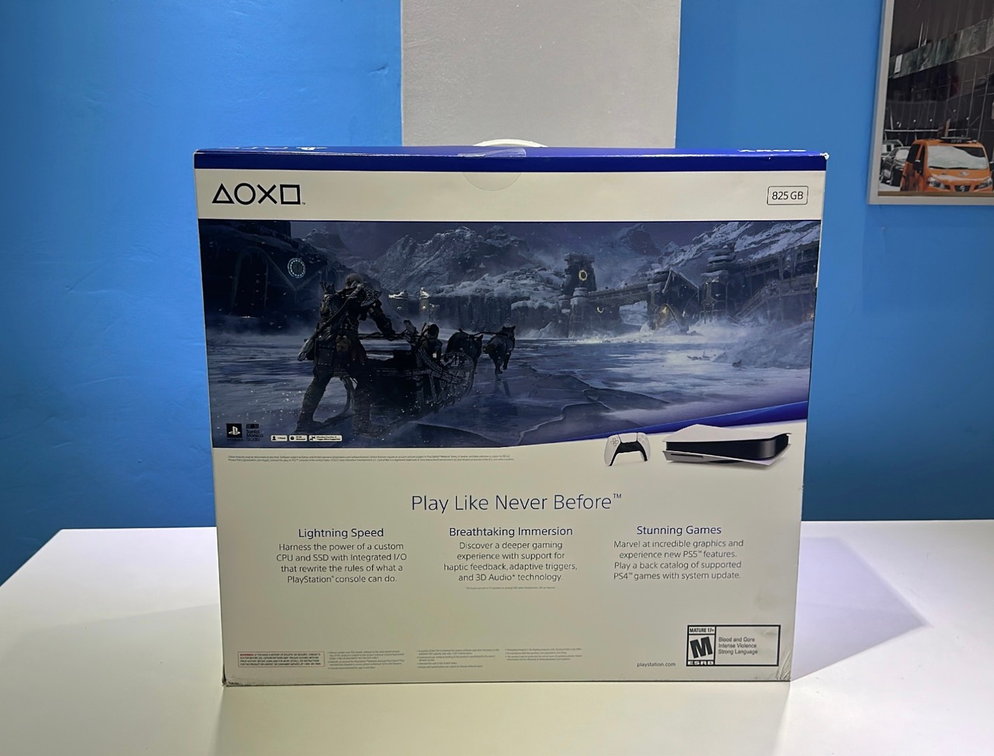 consolas y videojuegos - Vendo Consola Playstation 5 825GB Version CD God of War Sellados, $ 40,500 NEG 1