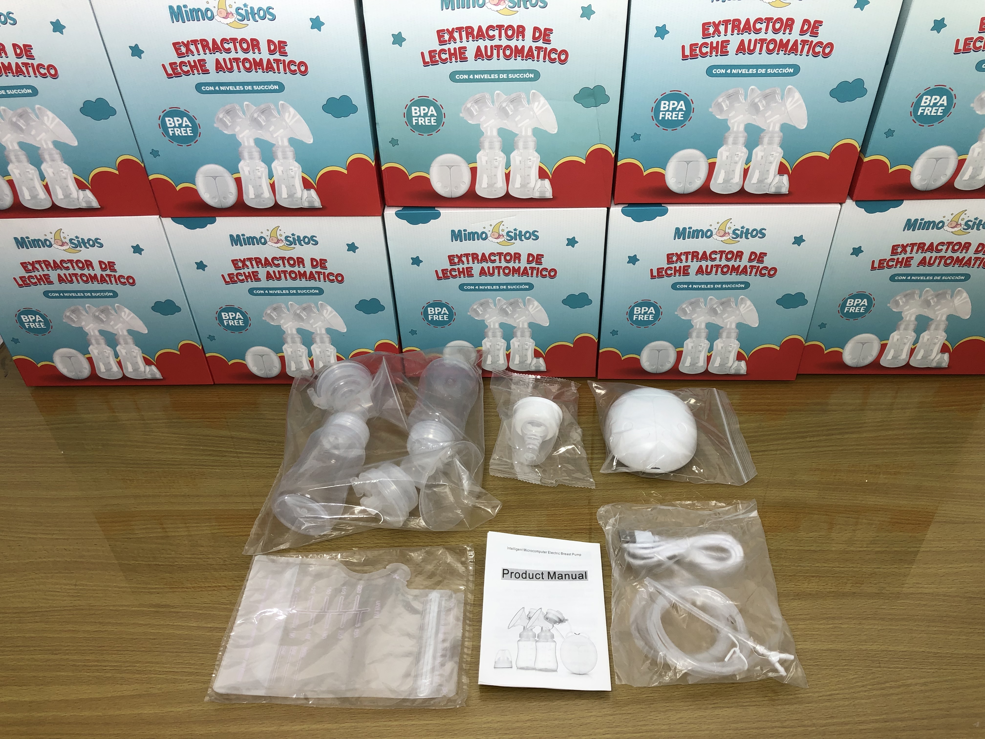 accesorios - Extractor de leche doble nuevo  con garantia 2