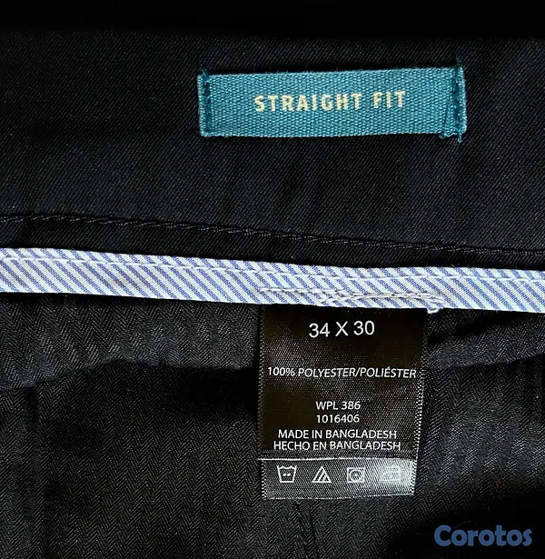 ropa para hombre - Pantalón Haggar® Original | Corte: Straight Fit 5