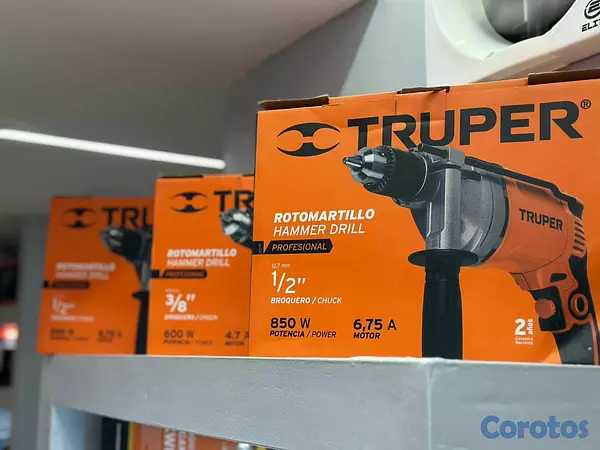 herramientas, jardines y exterior - TALADRO CON MARTILLO NUEVO (JACOBO SOLAR SRL)