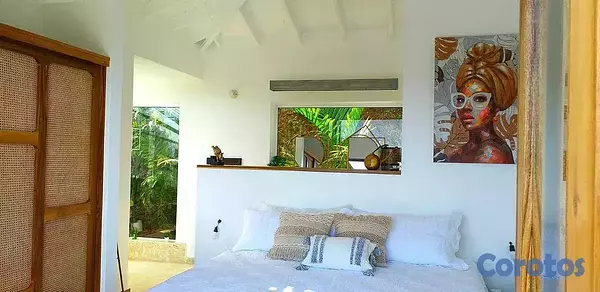casas vacacionales y villas - Las Terrenas - Samaná, Villa de 3 habitaciones amueblada con espectacular vista 11