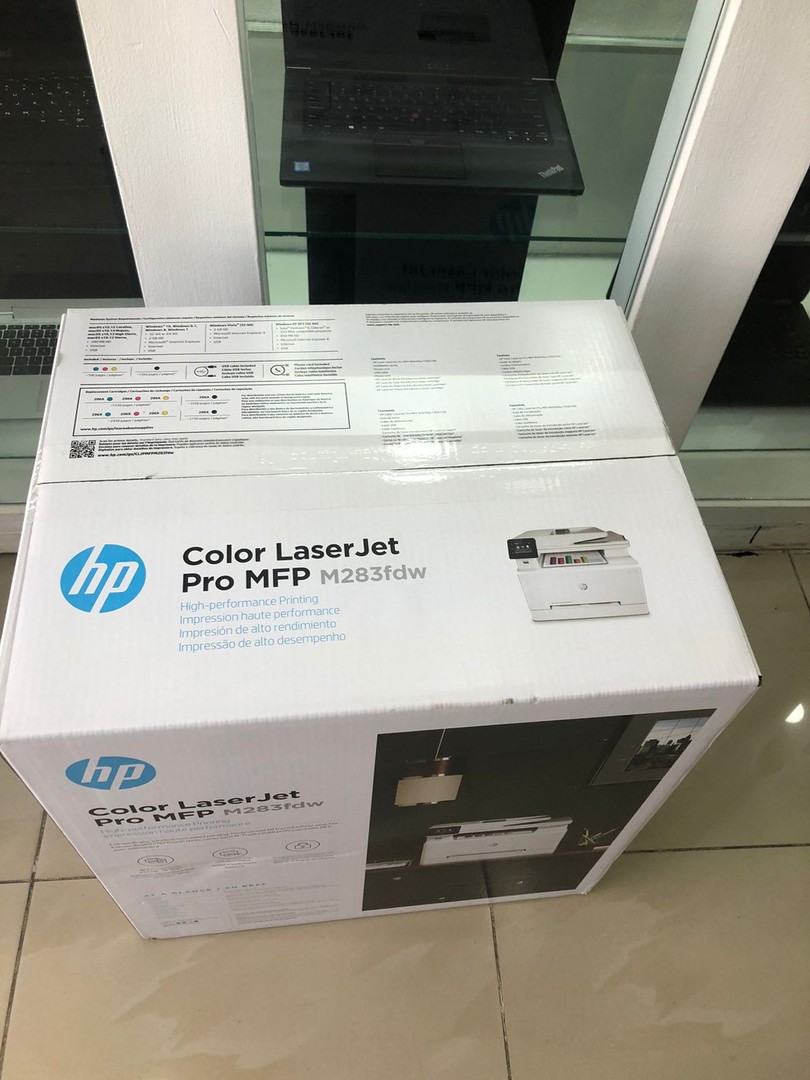 impresoras y scanners - Impresora HP Laser Jet Pro MFP M283fdw  Multifuncional - Dusplex  3