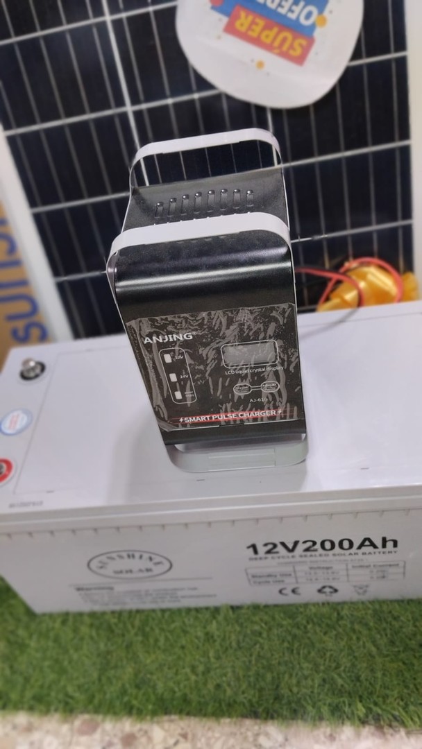 otros electronicos - cargador de baterías digital de 12v y 24v en oferta 