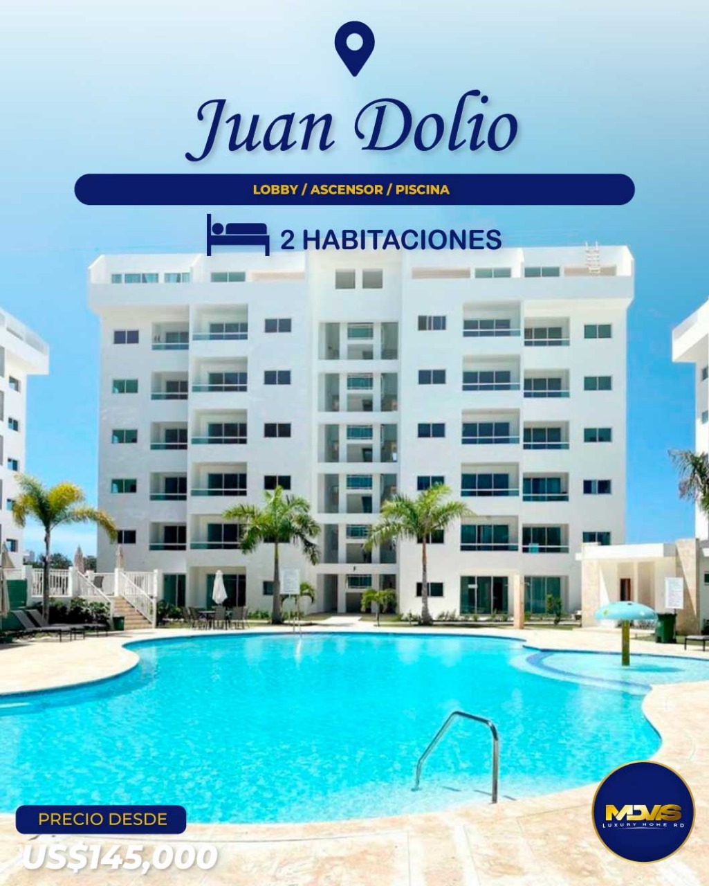 apartamentos - Se venden apartamentos con piscina en Juan Dolio 0