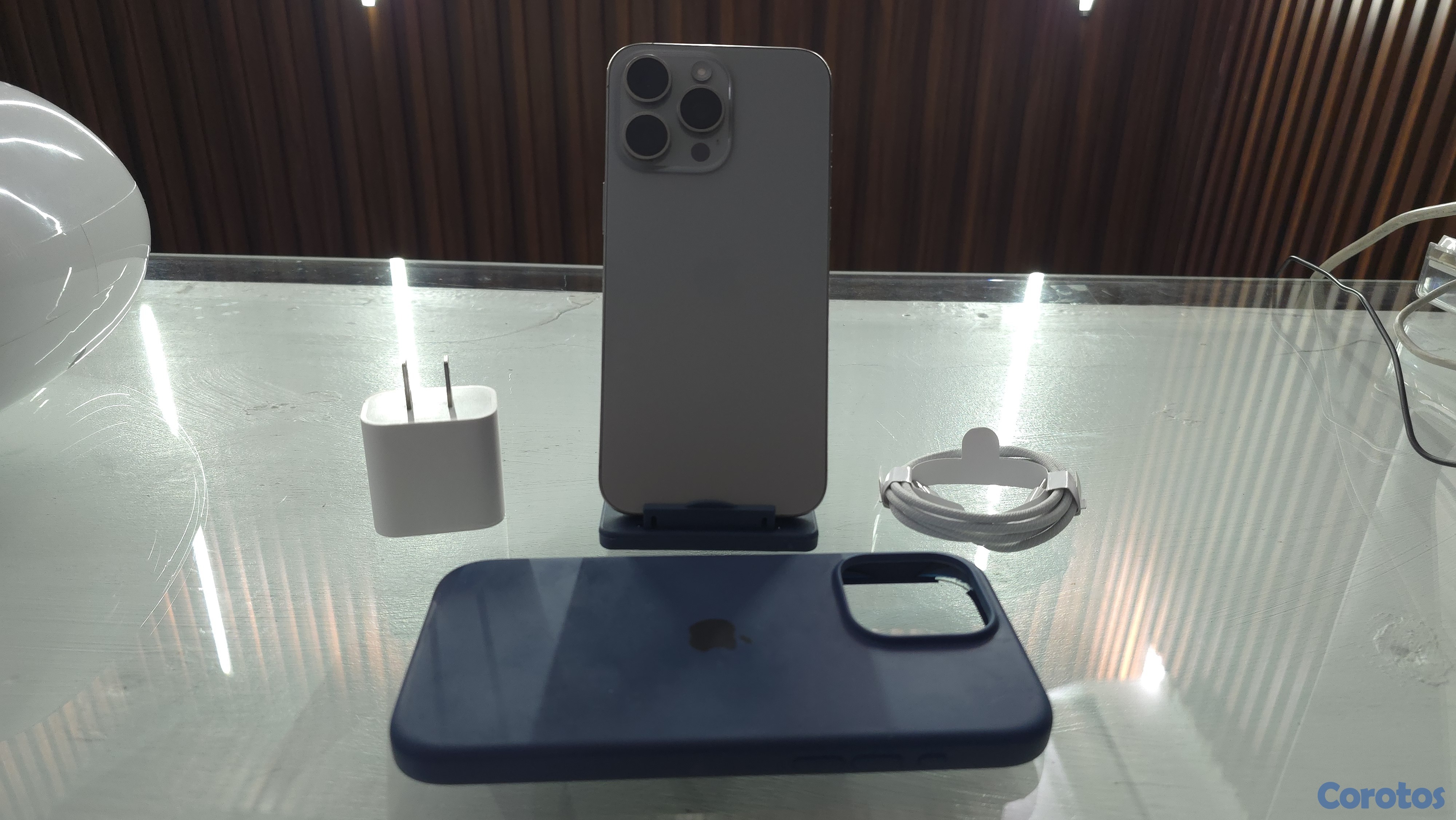 celulares y tabletas - iPhone 15 Pro Max 256GB Natural desbloqueado Clean 2