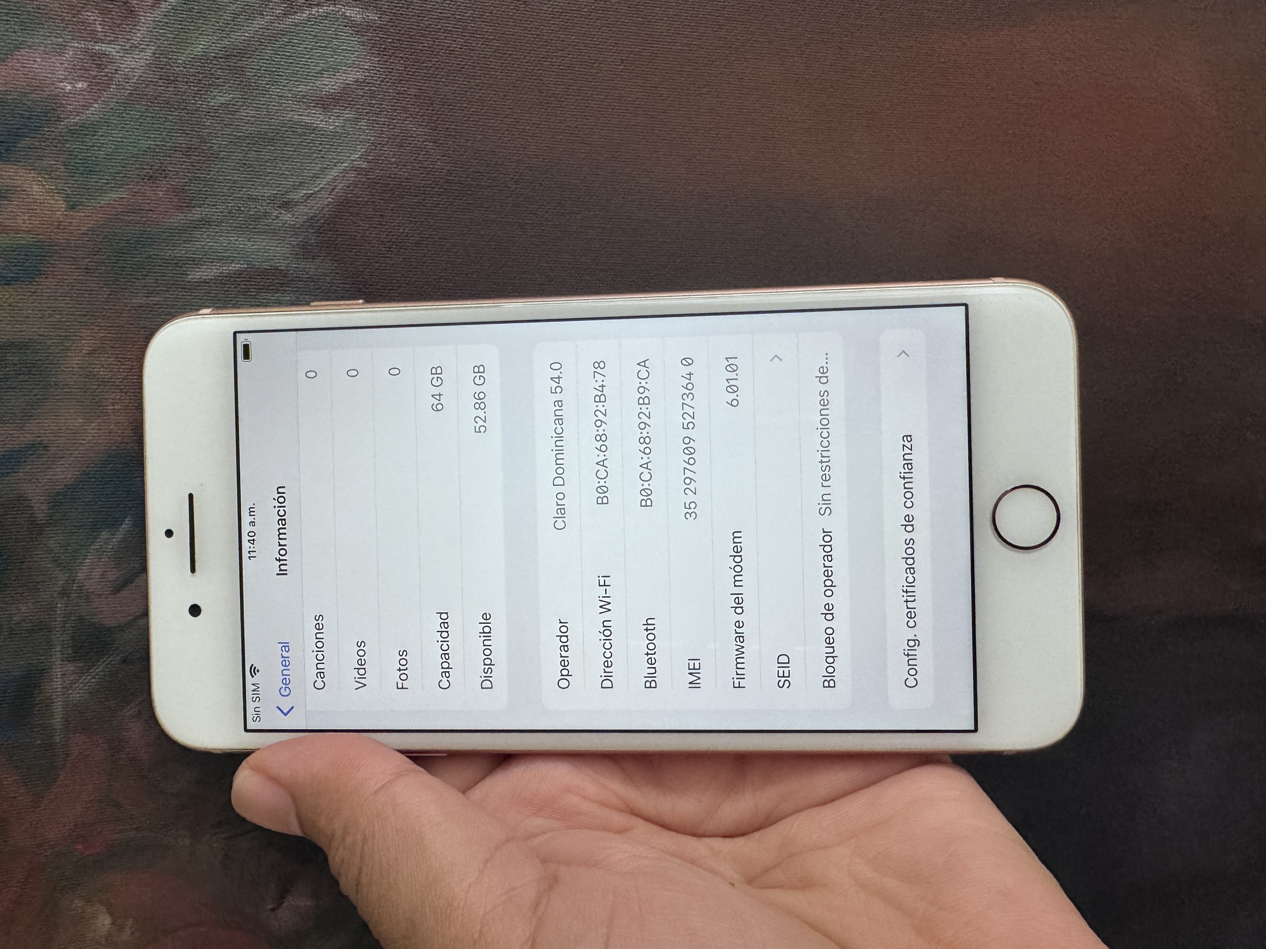 celulares y tabletas - iPhone 8 Plus de 64gb factory  6