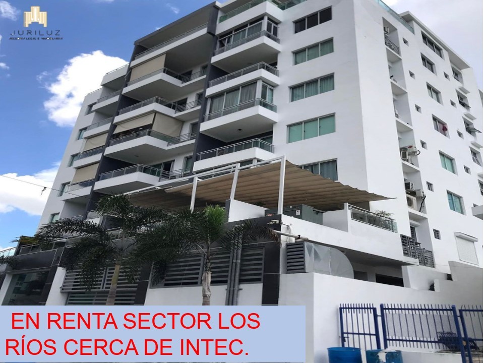 apartamentos - APARTAMENTO EN RENTA UBICADO EN EL SECTOR LOS RÍOS CERCA DE INTEC, SANTO DOMINGO