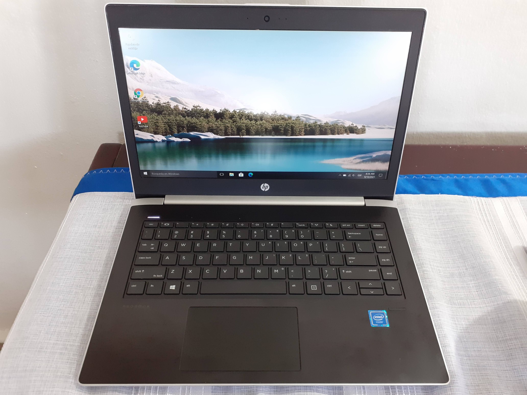 computadoras y laptops - Laptop HP probook 8va gen. 8gb DDR4, 128gb SSD m2