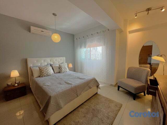 apartamentos - Apartamento amueblado en alquiler, Piantini. 8