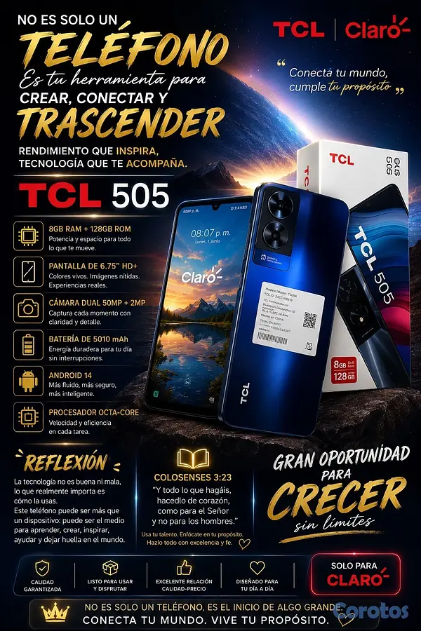celulares y tabletas - TCL 505 7