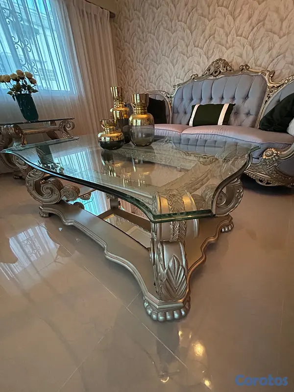 muebles y colchones - Juego de sala estilo clásico 6