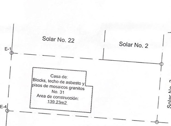 solares y terrenos - Solar 504 mts en  Ens. Ozama 