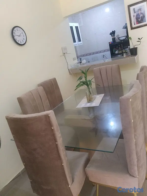 muebles y colchones - comedor de 6 2