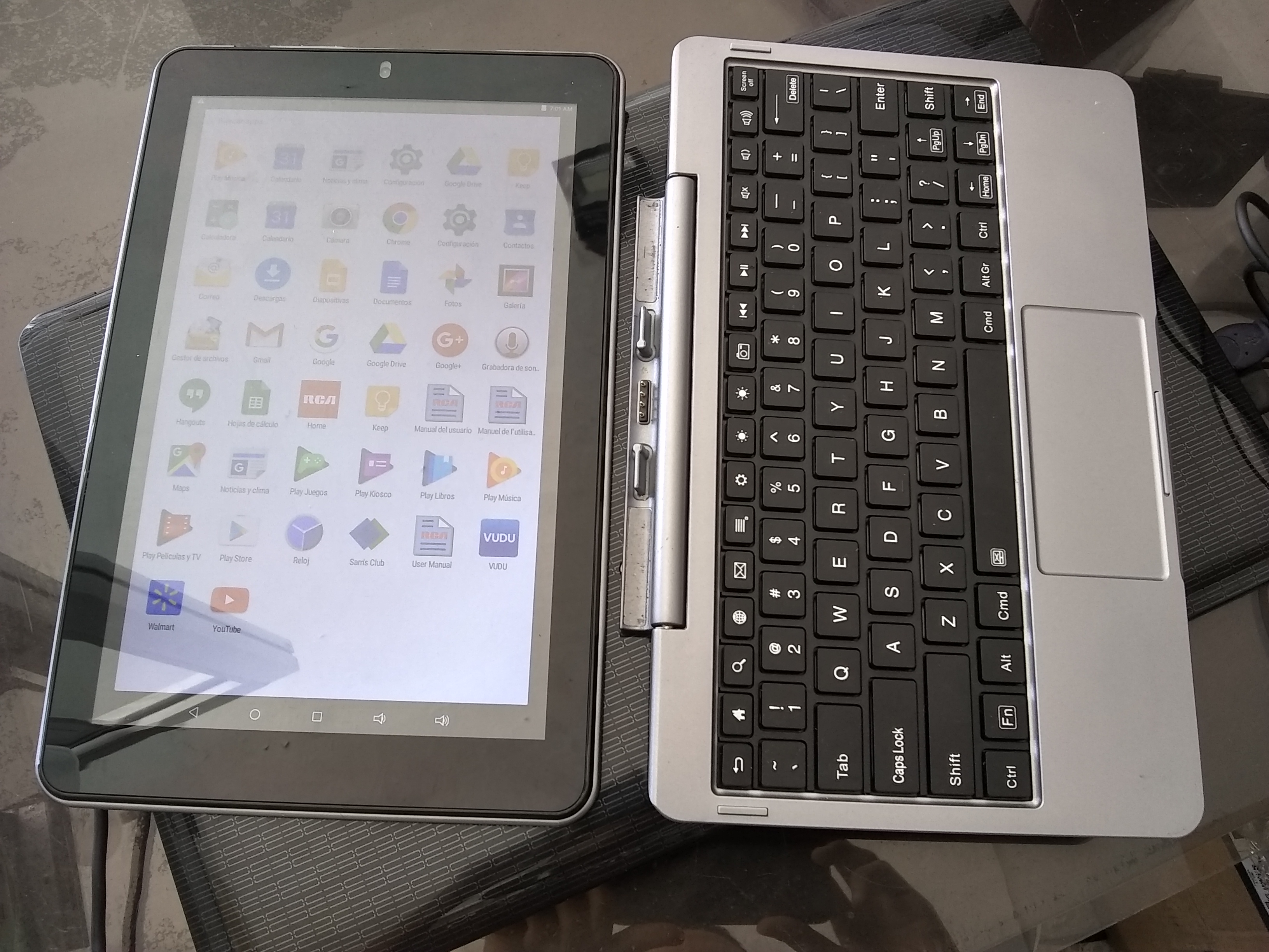 celulares y tabletas - Tableta RCA 10'' 32GB + Teclado tipo laptop